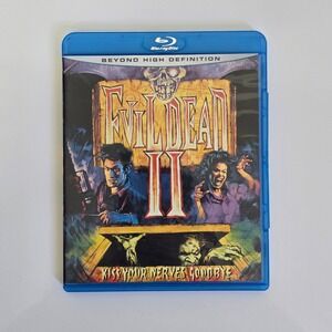 Evil Dead II Blu-ray‎ Movie Bruce Campbell Cult Classic Horror Campy